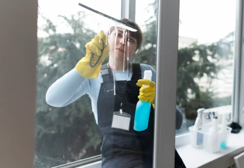 Nettoyage de vitres intérieures et extérieures à Lafat